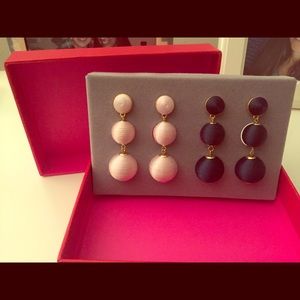 Baublebar Ball Drop Earrings (2 pair w/ gift box)